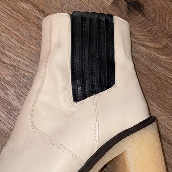 FREE PEOPLE James Chelsea Boots size 40 off white - Picture 6 of 10
